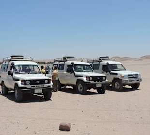 Start der Jeepsafari