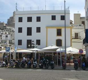 Blick auf das Viertel