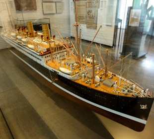 Schiffsmodell im Focke-Museum