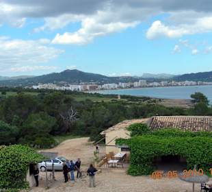 Blick vom Castell Rtg. Cala Millor
