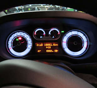 Mein Mietwagen, 8/8 betankt