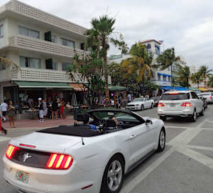 Blick auf den Ocean Drive