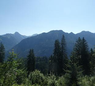 Schöne Wanderungen bei Oberstdorf