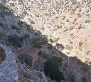 Alte Brücke beim Kloster Katholiko