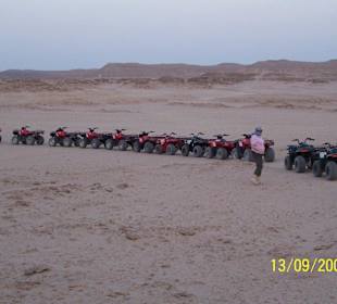 Die Quads ruhen sich aus