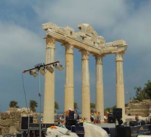 Blick auf den Apollo Tempel