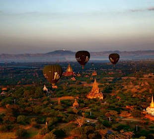 Ballonfahrt über Bagan
