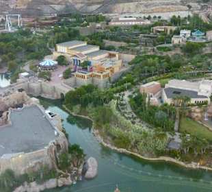 Blick vom Aussichtsturm auf Terra Mitica