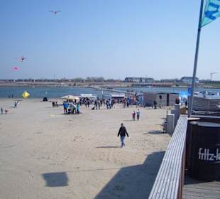 Auf der "Familienlagune" mit "Watten-Insel" 