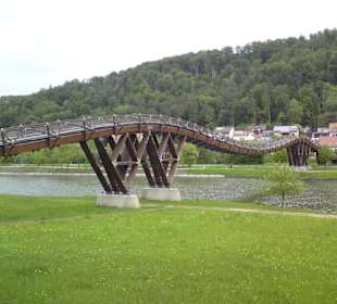 Längste Holz Hängebrücke Europas
