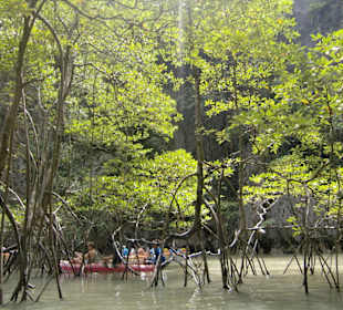 Im Krater von Pangak Island