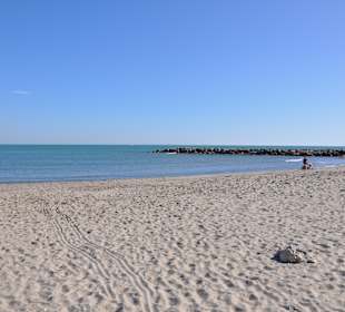 Strand von Les Saintes Maries de la Mer