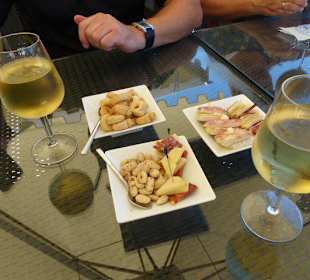 Gebäck zu den Getränken