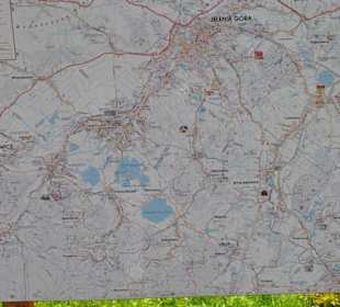 Zamek Bobrów - mapa atrakcji
