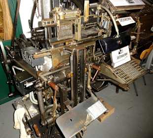 Rundgang durch die Druckerei des Handwerksmuseums