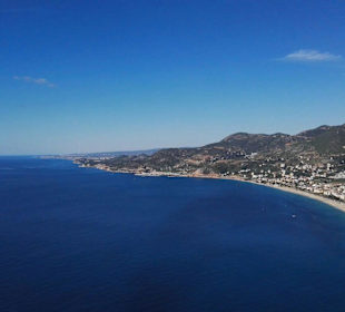 Ausblick von der Burganlage