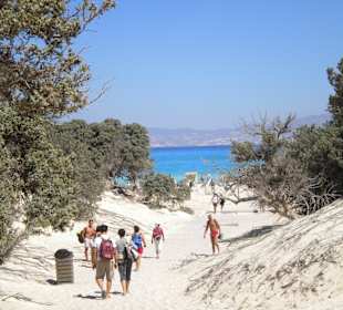 Der Durchgang zum traumhaften Strand