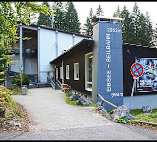Talstation der Eibsee-Seilbahn zur Zugspitze 