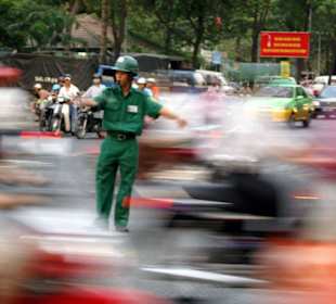 Verkehr in Saigon