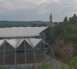 Amfiteatr znajdujący się w rezerwacie