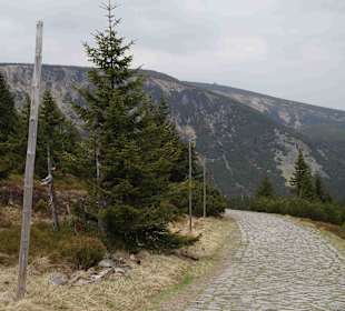 Berg Schneekoppe/Śnieżka