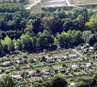 Kleingartenanlage neben dem WP