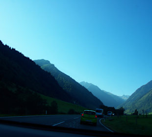Richtung Großglockner