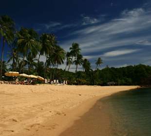 Strand Maenam beim Hotel Pinnacle Samui