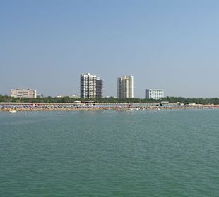 Am Strand von Lignano...