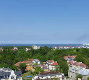 Blick vom Turm der ehemaligen Lutherkirche