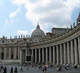 Il colonnato di San Pietro