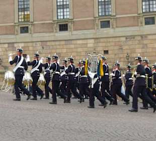 Wachablösung am Schloss