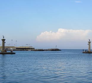 Mandraki Hafen Rhodos