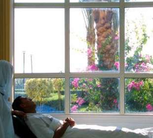 Schöner Ausblick zum Gesunden