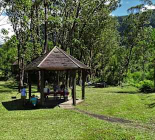 Picknick-Areal am Zugang zum Grand Étang