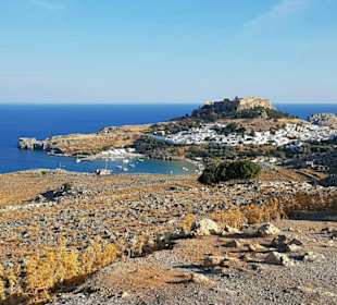 Hafen Lindos