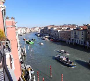 View from our balcony