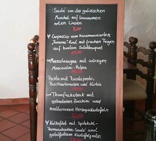 Tagesempfehlung des Hauses