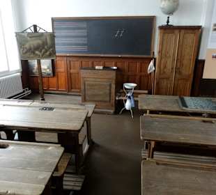 Rekonstruierter Klassenraum