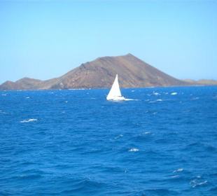 Los Lobos vom Schiff aus/Segelschiff