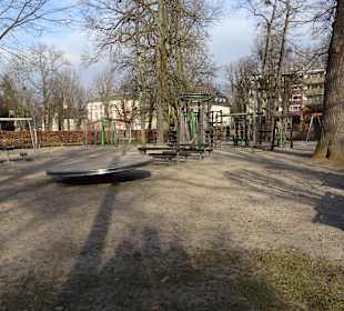 Schlossgarten bei der Karlsburg/ beim Schloss