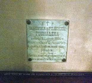 Schild, offenbar zur Dokumentation