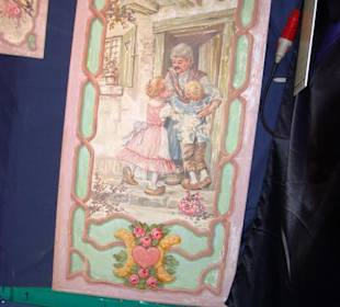 Nostalgie Eingang Zirkuszelt