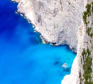 Die Klippen von Navagio