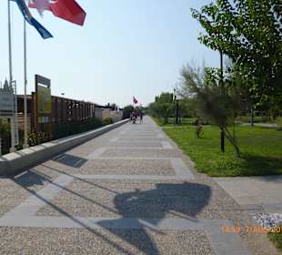 Promenade lädt zum langen Spaziergang ein
