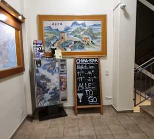 Hoch zum Restaurant