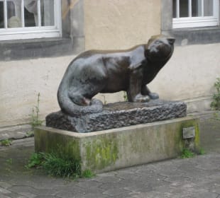 Vor Haus Mittelmühle / Museum am Schlossteich