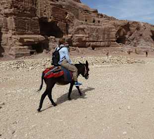 So kann man auch Petra genießen