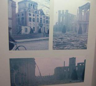 Kriegsbilder vom Schloss