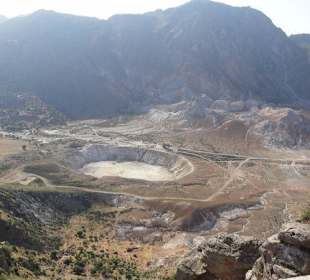 Ausflug nach Nisyros: der Vulkankrater